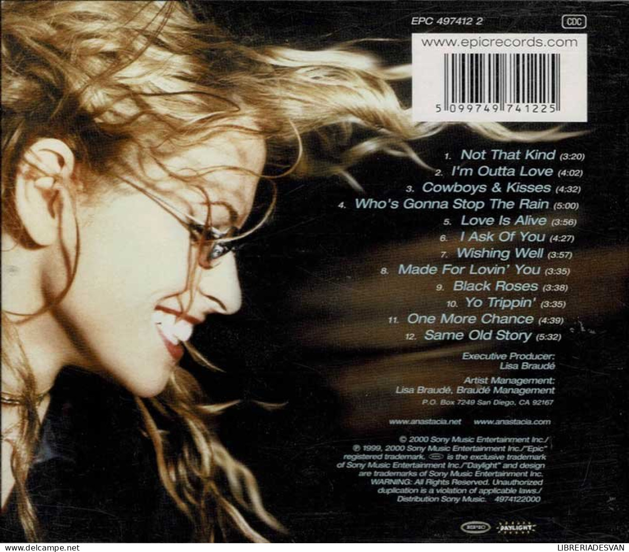 Anastacia - Not That Kind. CD - Jazz