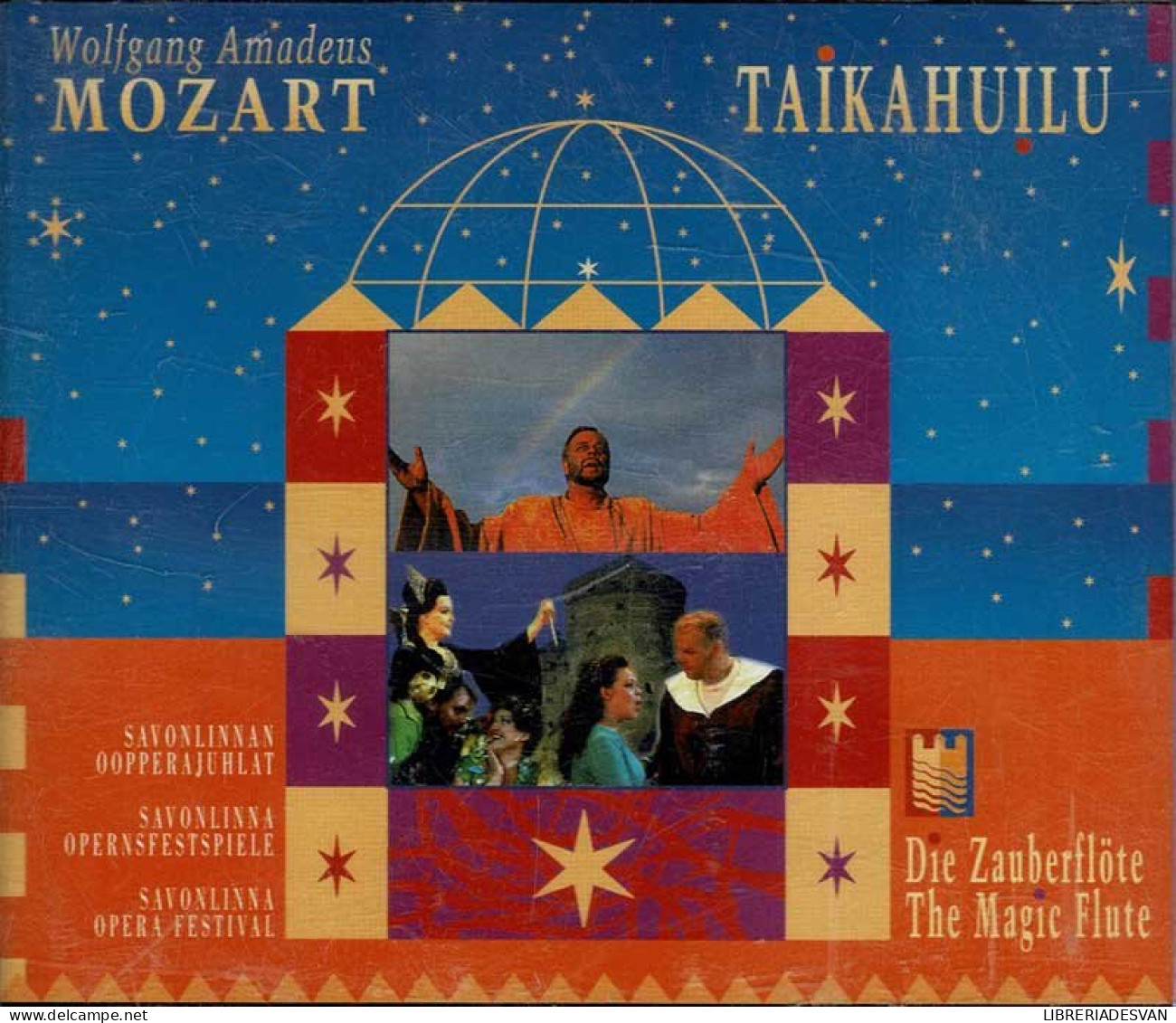 Wolfgang Amadeus Mozart - Taikahuilu. Die Zauberflöte. The Magic Flute. 2 X CD - Klassik