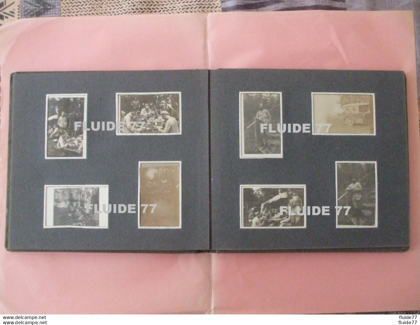 @ rare album ( de ma collect.)  d'un  officier du 131 Régiment d' Infanterie , 1915 , super album.! @