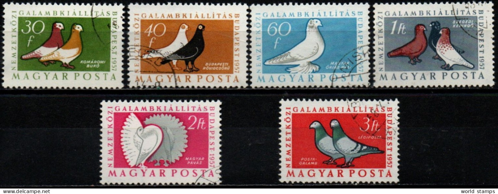 HONGRIE 1957 O - Used Stamps