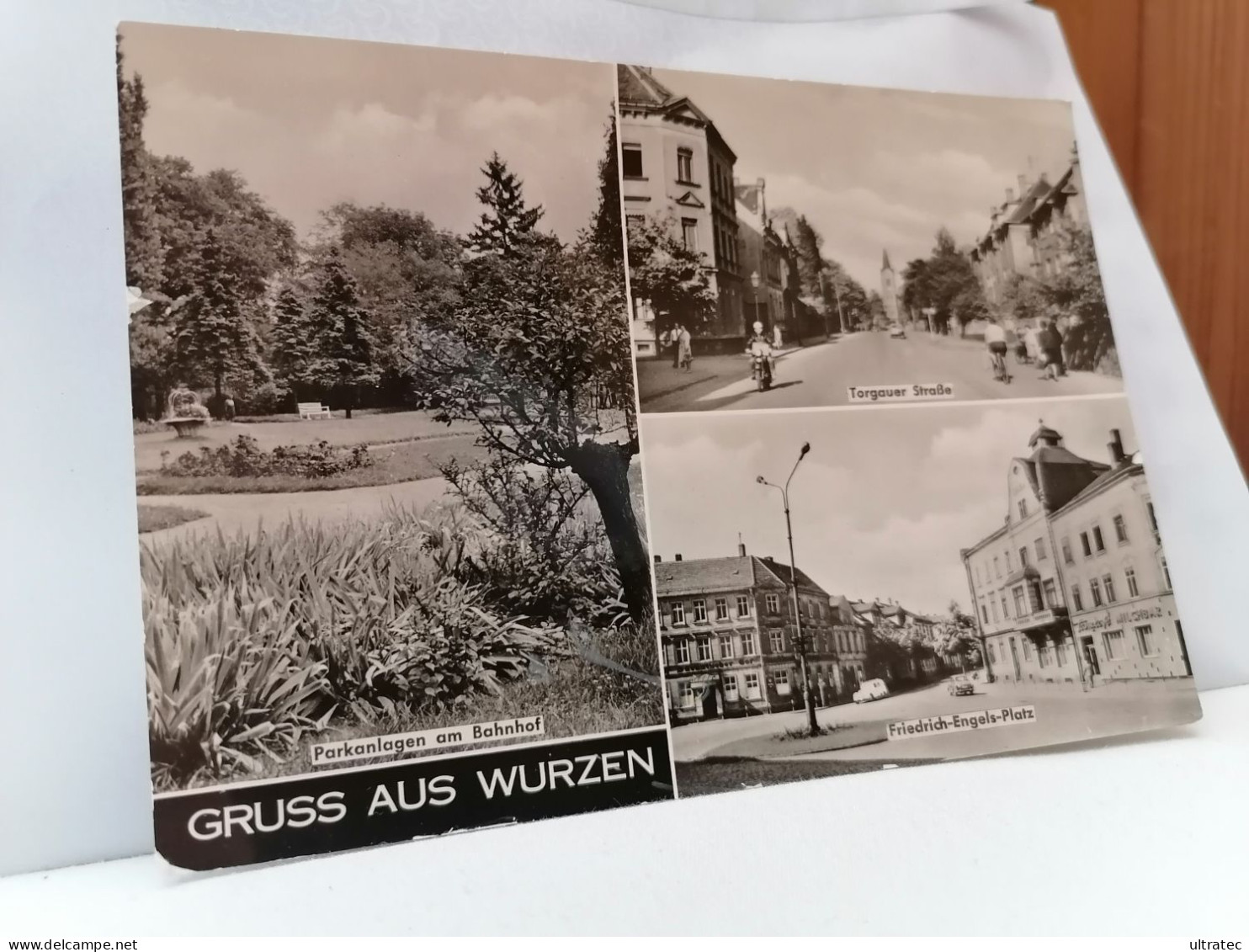 AK "GRUSS AUS WURZEN" SCHÖNE ALTE POSTKARTE VINTAGE ANTIK MEHRBILDKARTE SACHSEN DDR   Gut Erhalten  Original Der Zeit - Wurzen