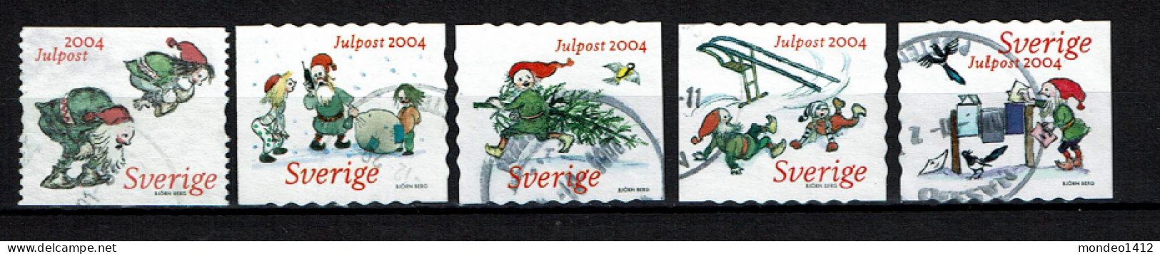 Sweden 2004 - Noël, Gnomes  - Used - Oblitérés