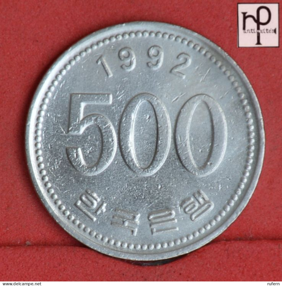 KOREA-SOUTH 500 WON 1992 -    KM# 27 - (Nº58873) - Corea Del Sud