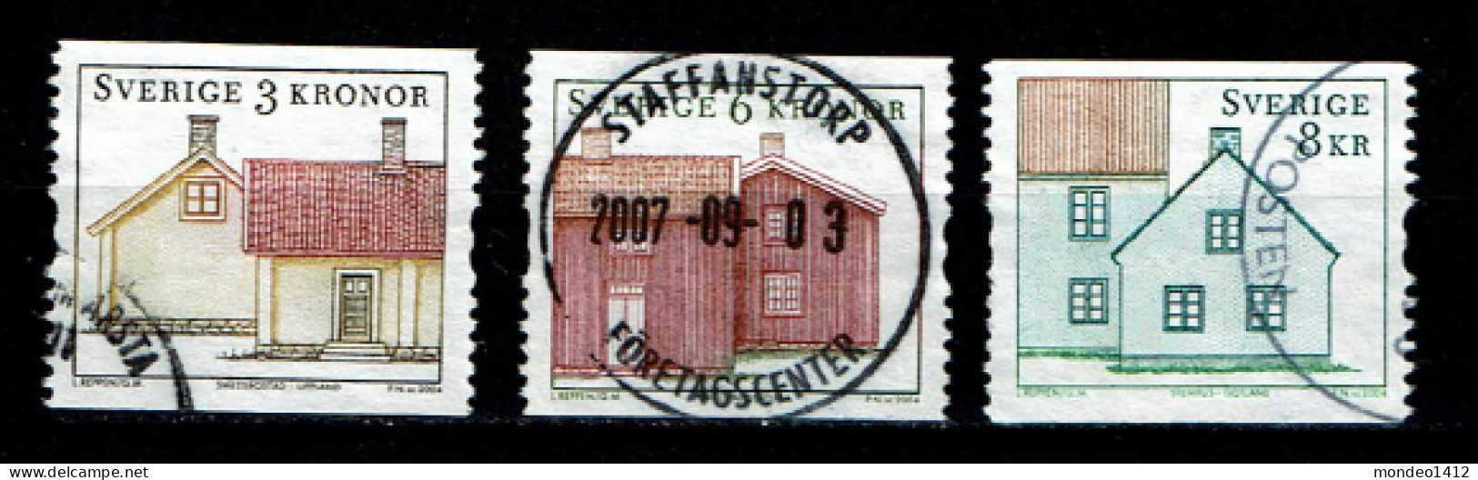 Sweden 2004 - Architecture, Maisons  - Used - Used Stamps
