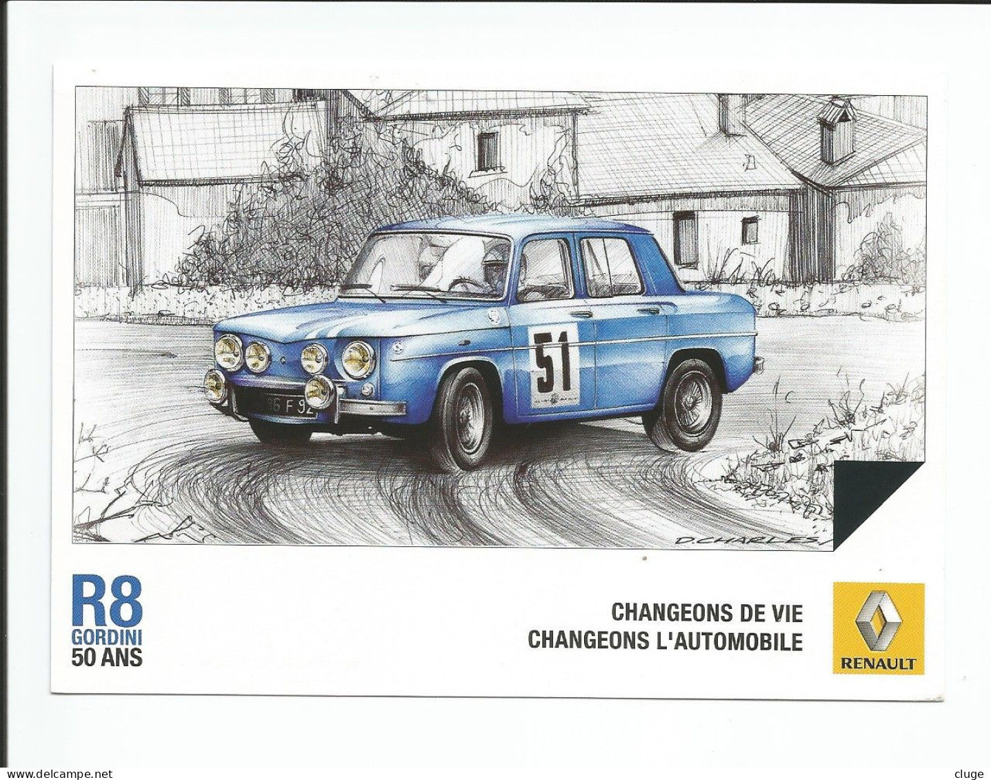 RENAULT 8 GORDINI - Rally's