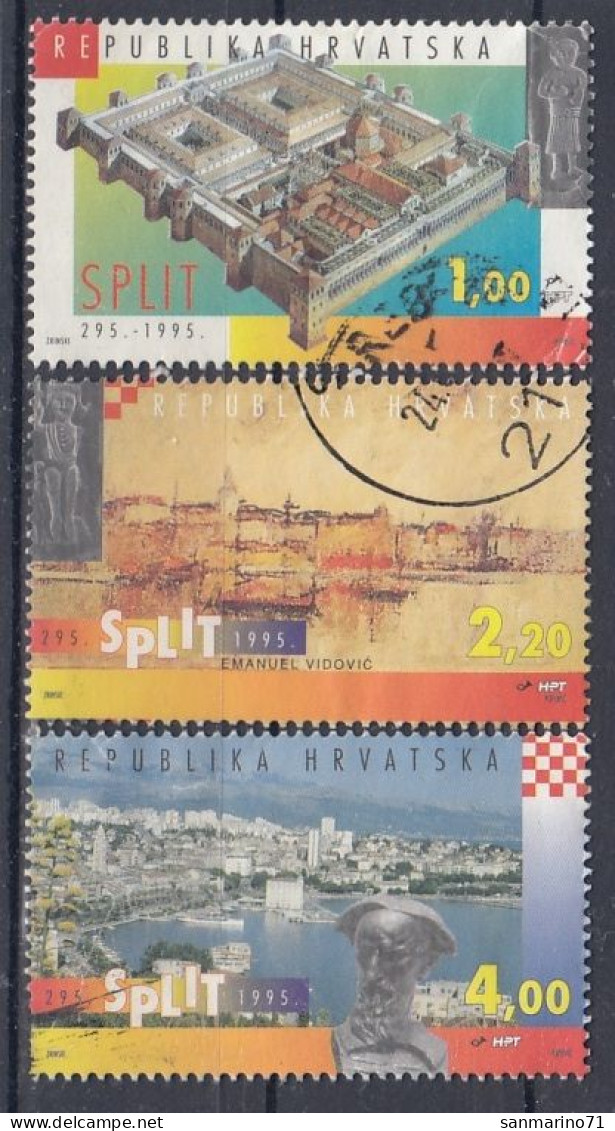 CROATIA 314-316,used,Split - Croacia