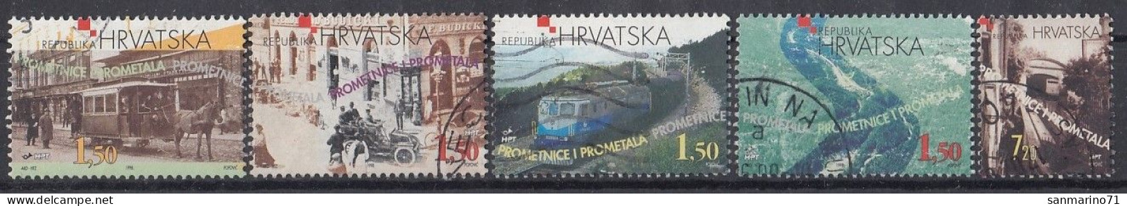 CROATIA 485-489,used,hinged - Croacia