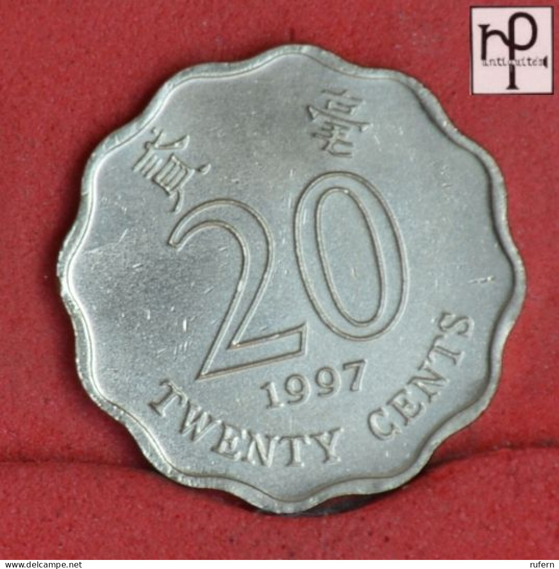 HONG KONG 20 CENTS 1997 -    KM# 67 - (Nº58882) - Hong Kong