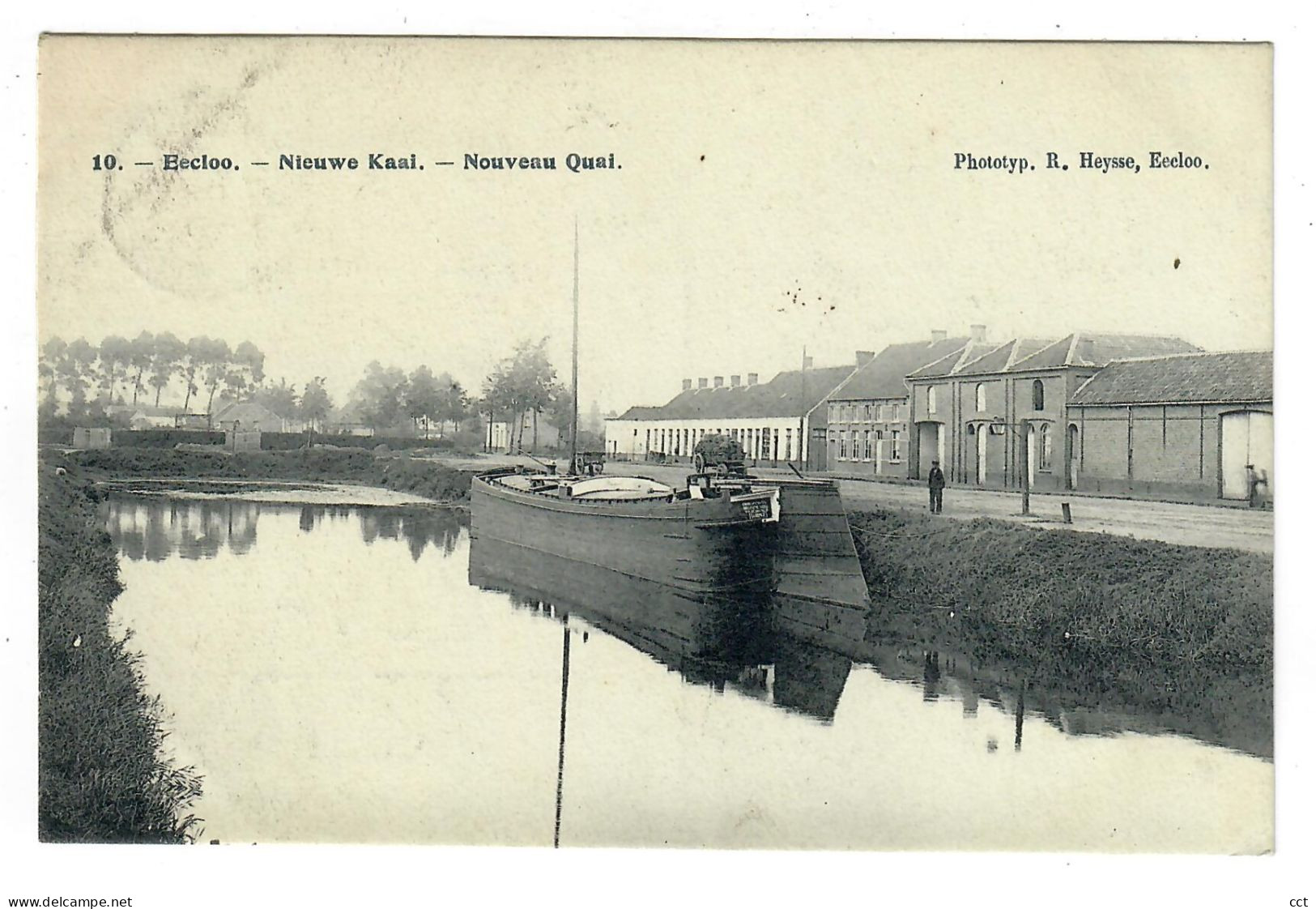 Eecloo   Eeklo   Nieuwe Kaai - Nouveau Quai    (Peniche - Schip) - Eeklo