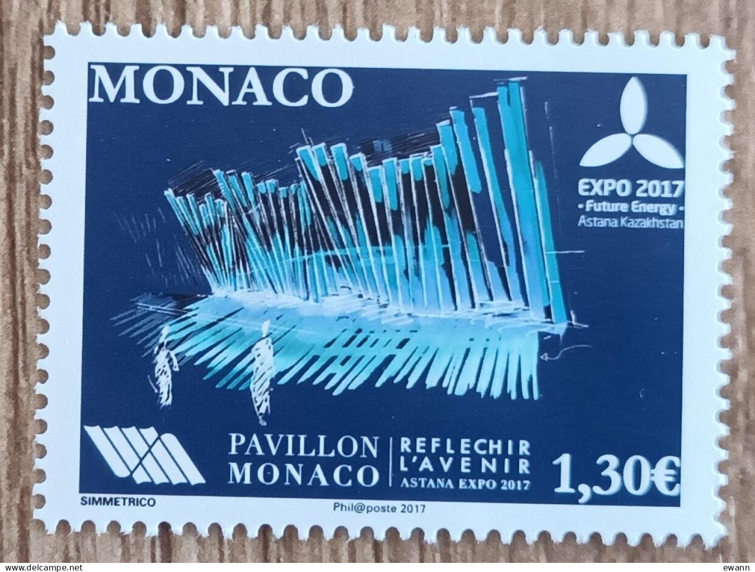 Monaco - YT N°3091 - Exposition Universelle à Astana - 2017 - Neuf - Unused Stamps