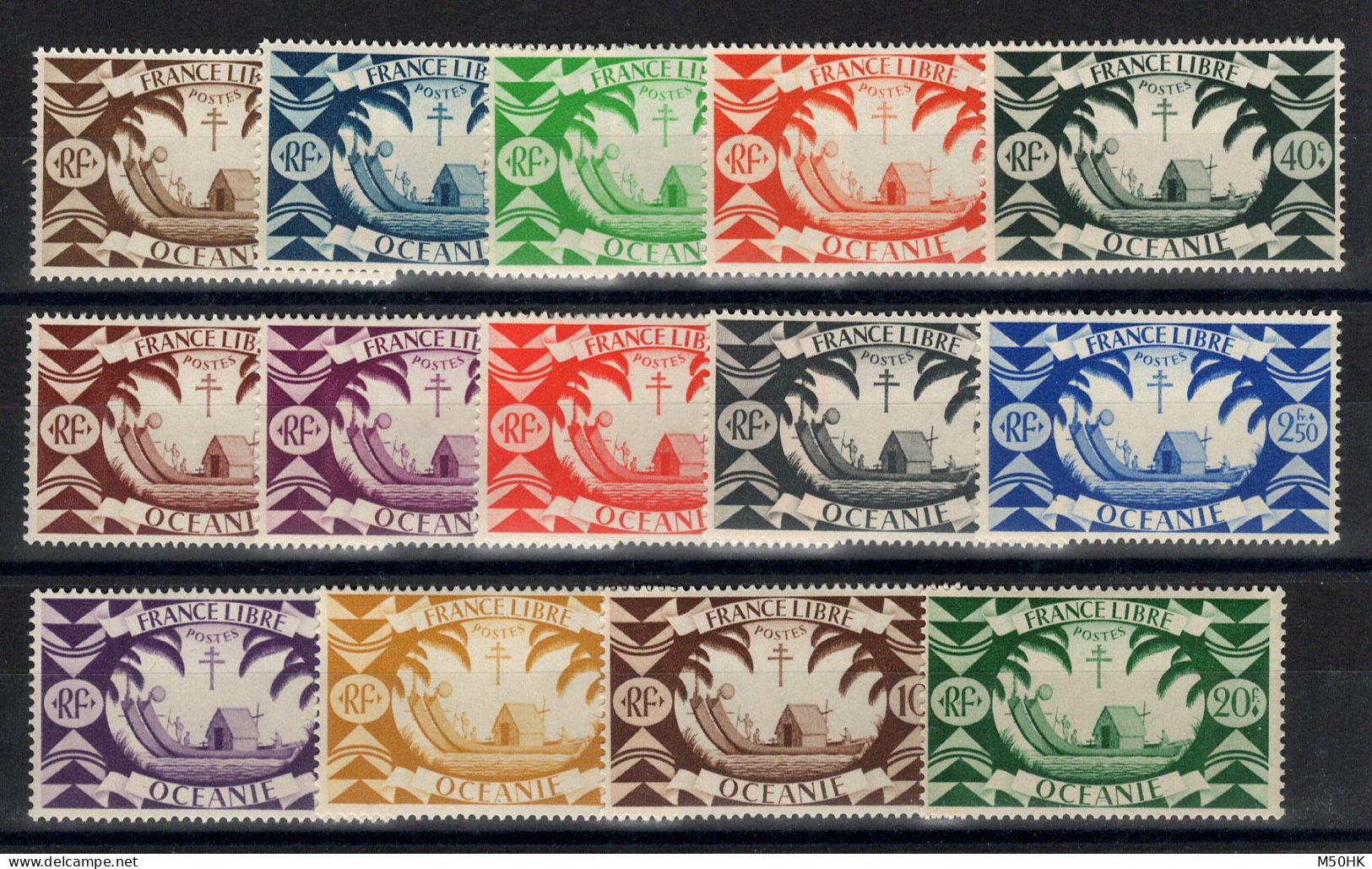 Oceanie - YV 155 à 168 Complete N** MNH Luxe , Serie De Londres Cote 20 Euros - Ongebruikt