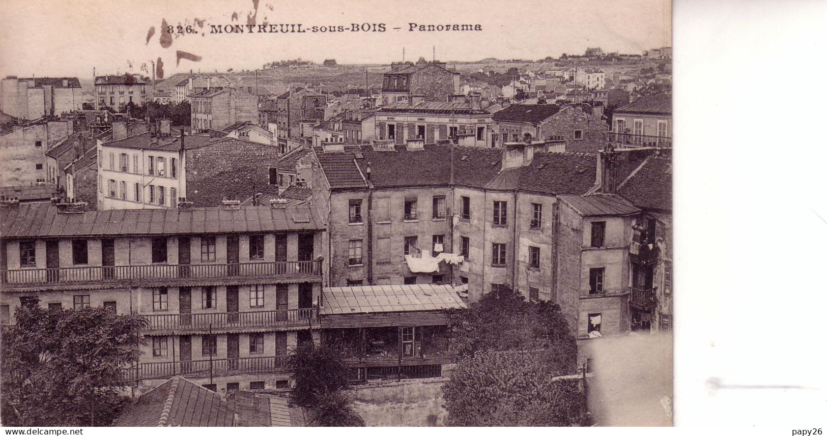 Cpa Montreuil  Panorama - Montreuil