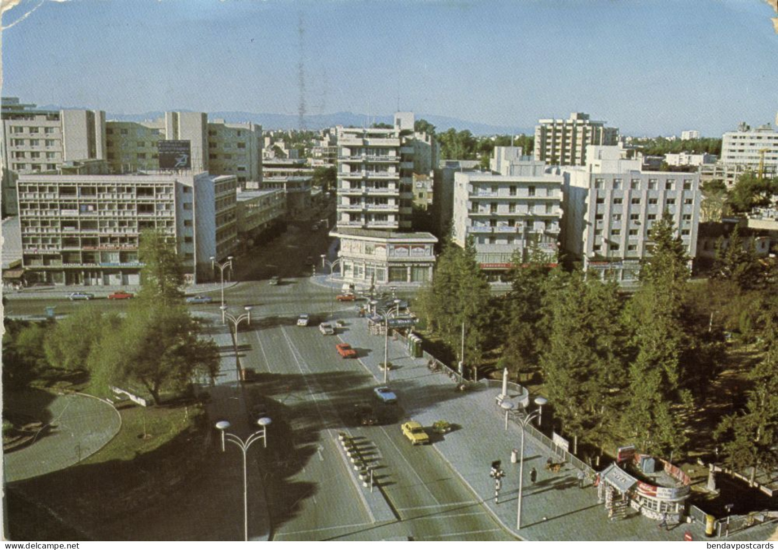 Cyprus, NICOSIA, Liberty Square (1983) Postcard - Cipro