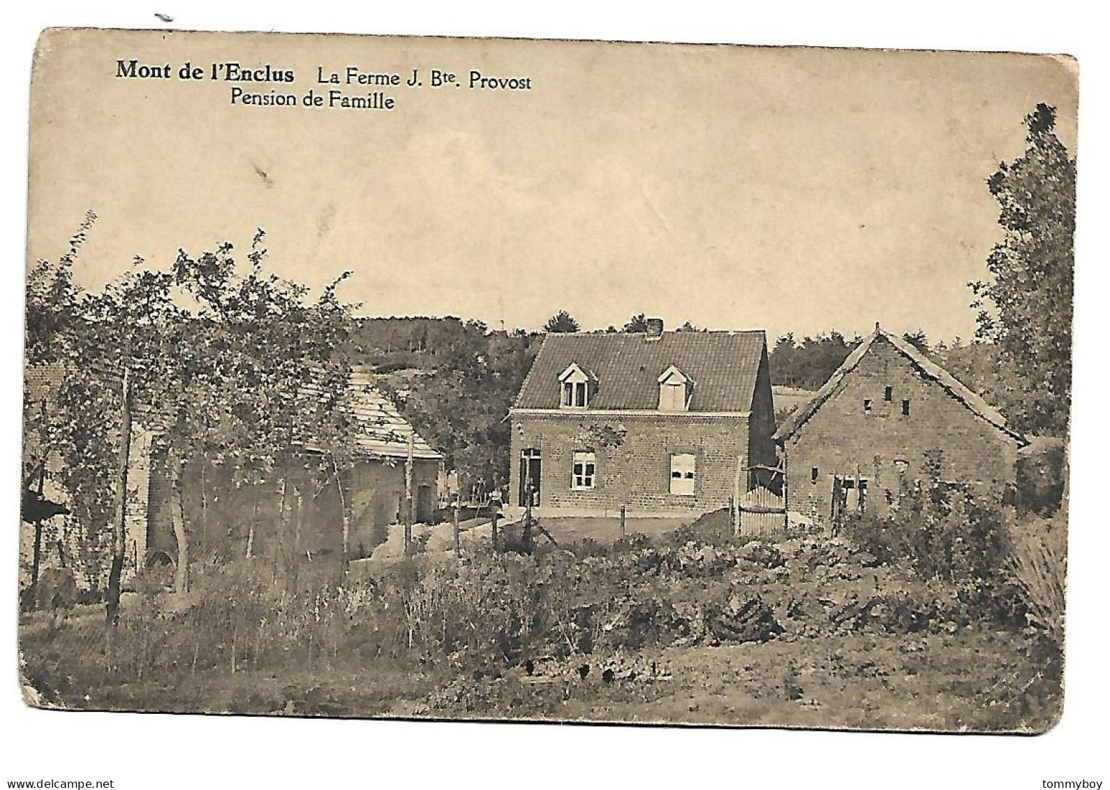 CPA Enclus (Mont De L'Enclus) - La Ferme Jean Baptiste Provost (moderate Stake Angles) - Mont-de-l'Enclus