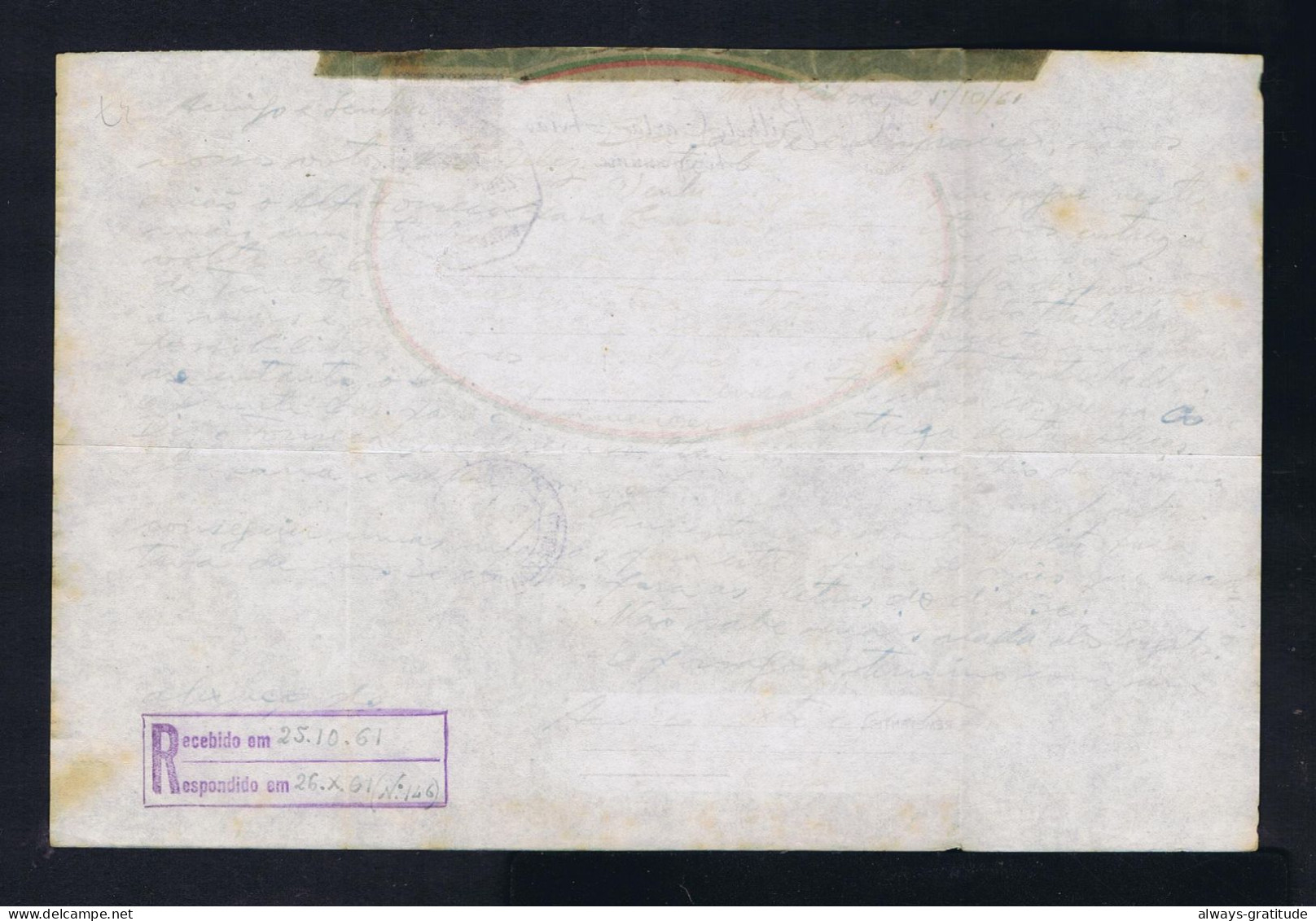 Sp10469 ANGOLA Nova Lisboa Pmk Used 1961 SCARCE Aèrogramme DUNDO Meteo Meteorology Couqueiros Tree Flora Fruits Portugal - Clima & Meteorologia