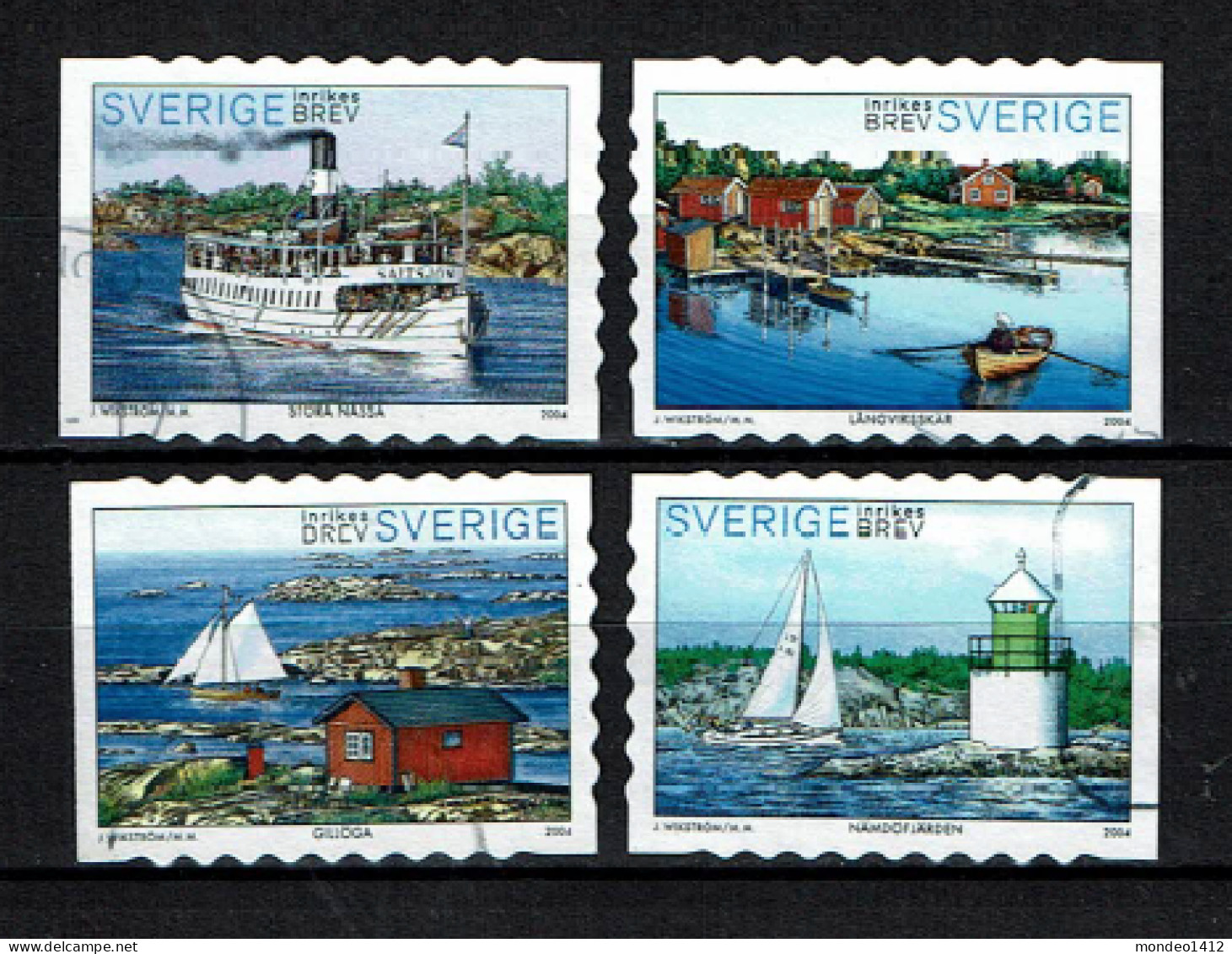 Sweden 2004 - Phare Lighthouse, Stockholm Archipel  - Used - Used Stamps