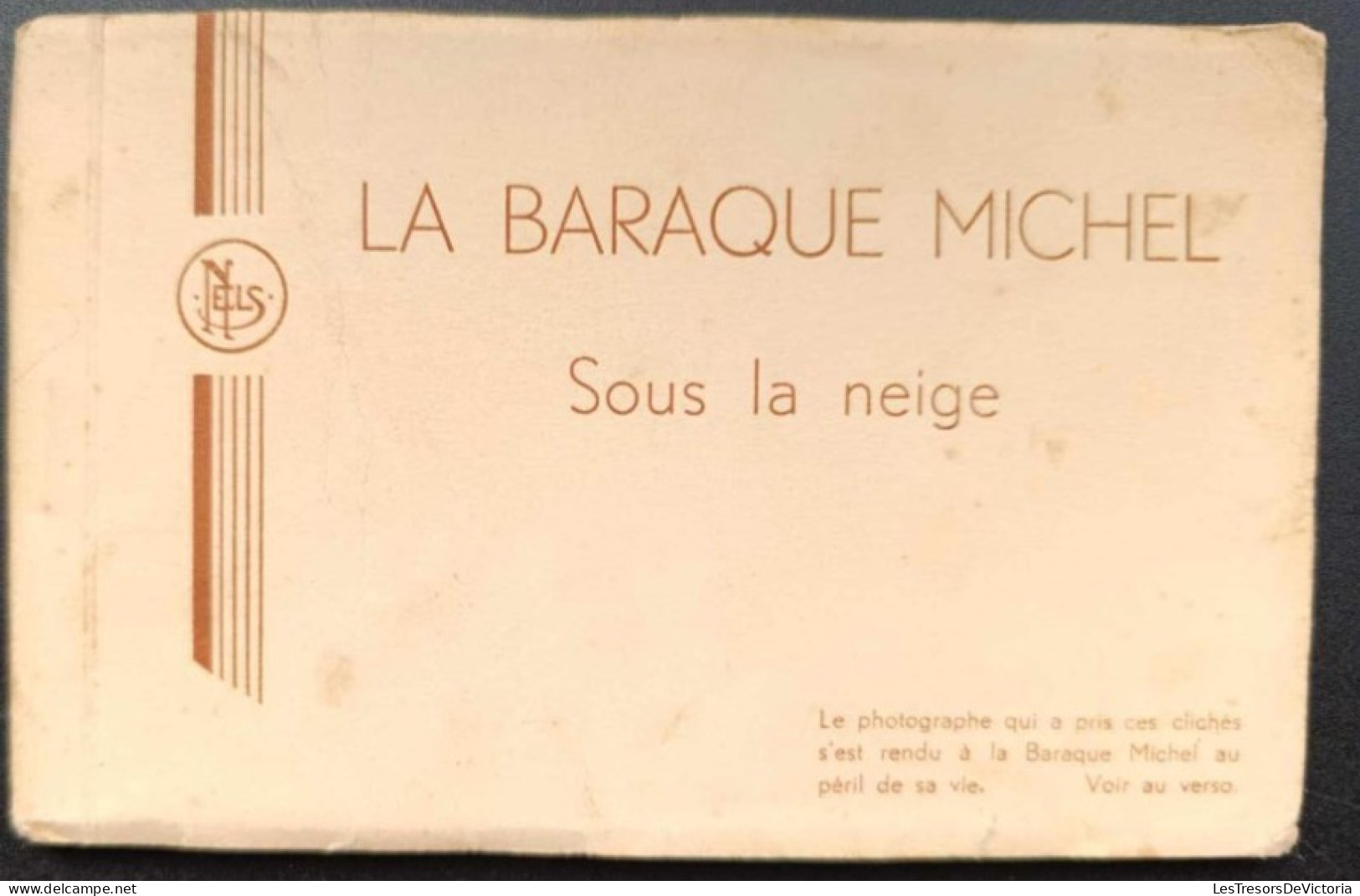 Carnet De Cartes Postales Anciennes Complet - Belgique - La Baraque Michel Sous La Neige - Bullange - Büllingen