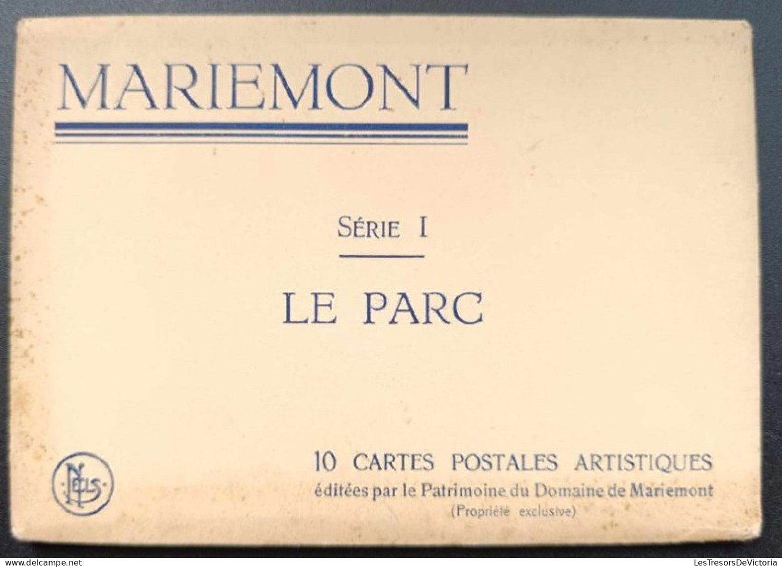 Carnet De Cartes Postales Anciennes Complet - Belgique - Mariemont Le Parc - Série 1 - La Louvière