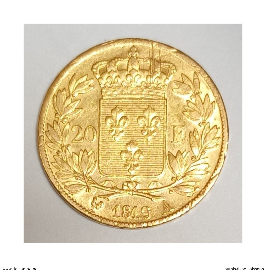 GADOURY 1028 - 20 FRANCS 1819 A - Paris - OR - LOUIS XVIII - KM 712 - TTB - 20 Francs (gold)