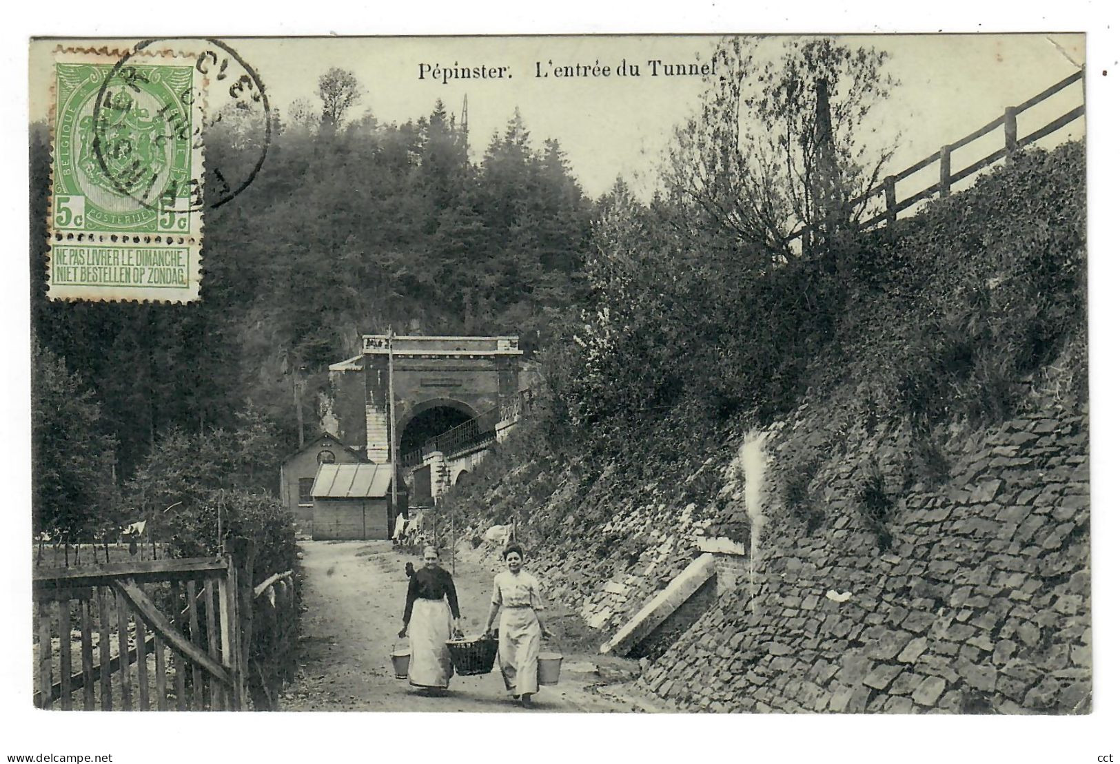 Pepinster - L'entrée Du Tunnel (Edit. A. Rouvroy) - Pepinster