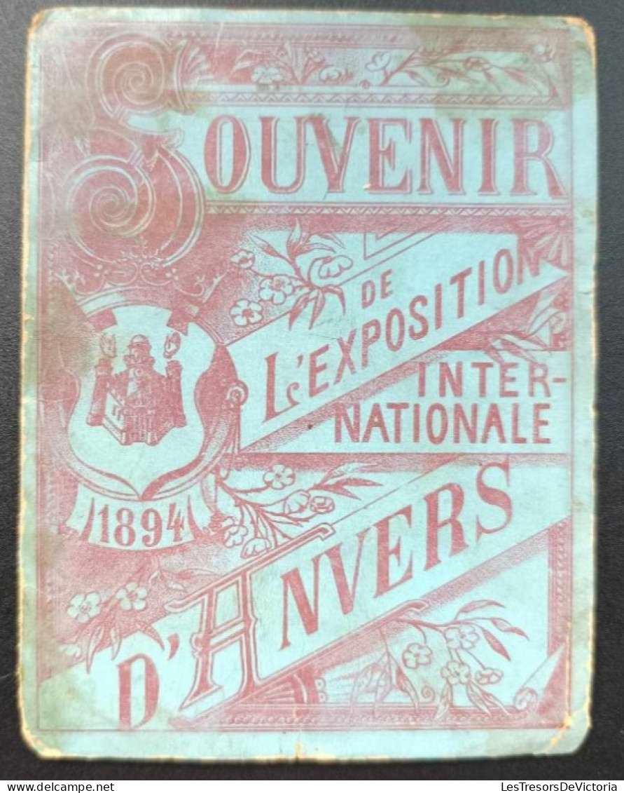Carnet De Cartes Postales Anciennes Complet - Belgique - Souvenir De L'exposition Internationale D'Anvers 1894 - Antwerpen