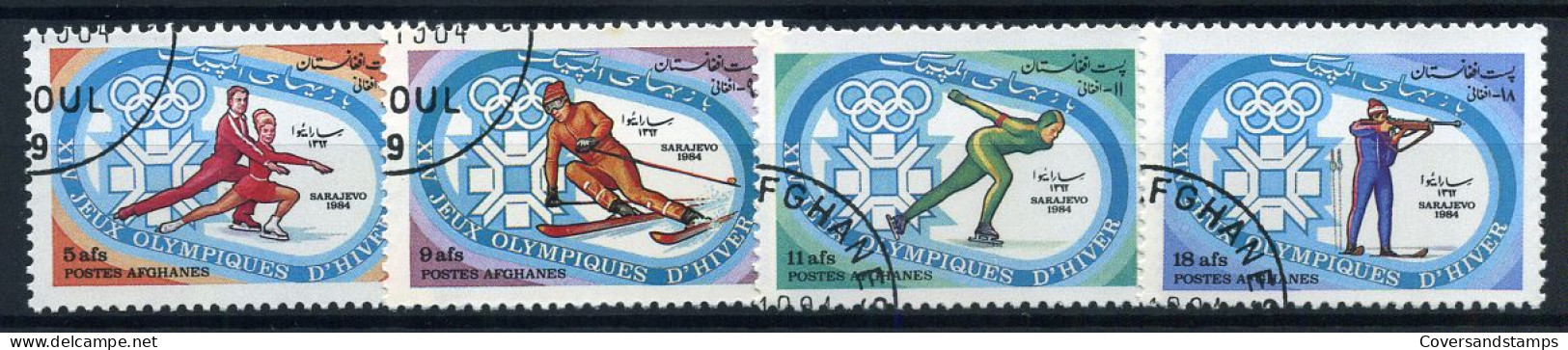 Postes Afhanes - Jeux Olympiques Sarajevo - Hiver 1984: Sarajevo
