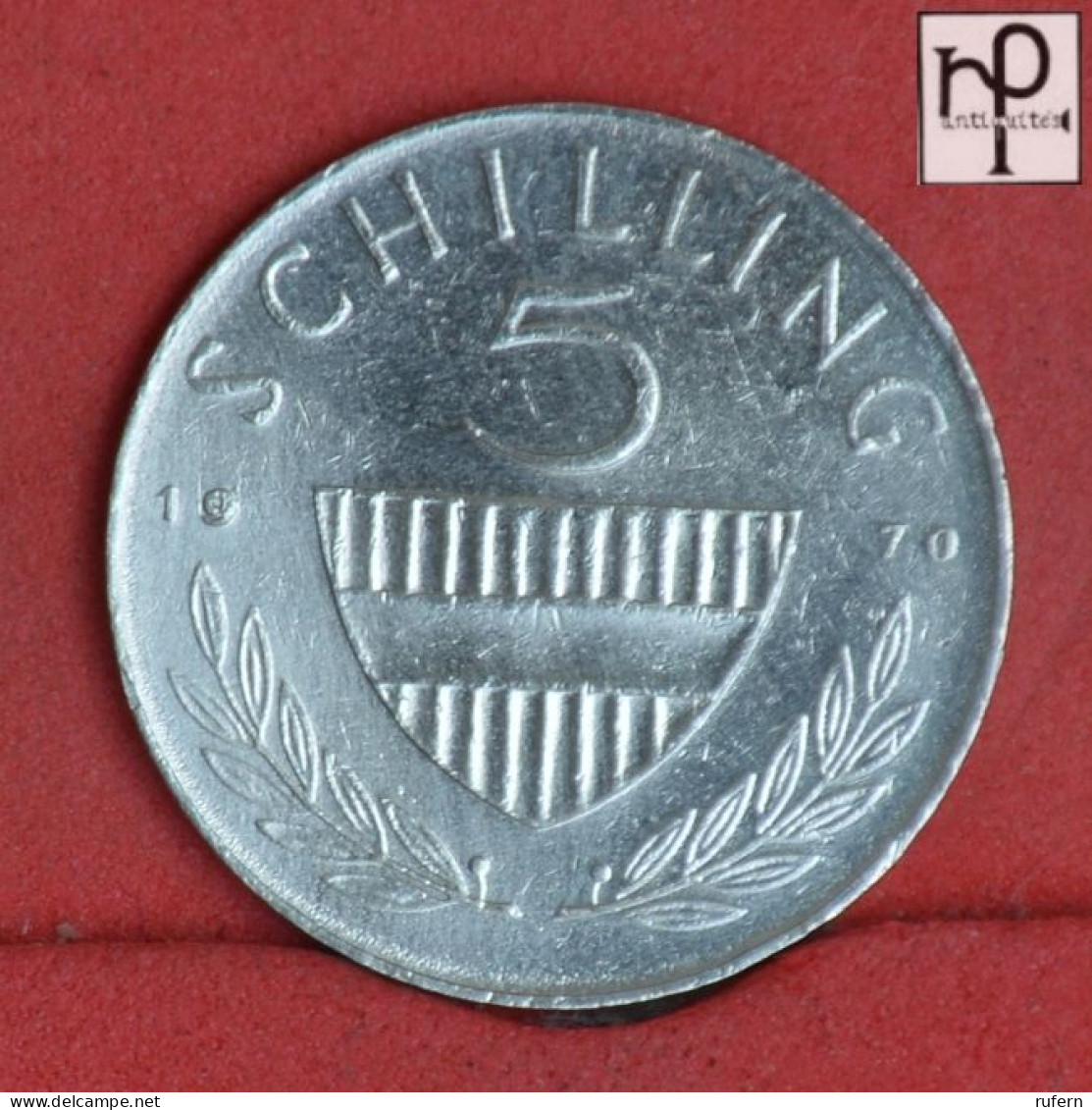 AUSTRIA 5 SCHILLING 1970 -    KM# 2889,a - (Nº58918) - Oesterreich