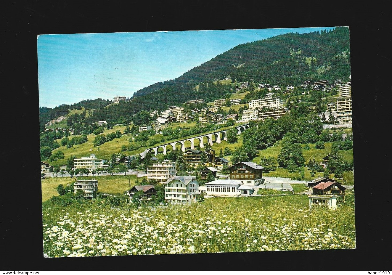 Leysin Alpes Vaudoises Schweiz 1979 Photo Carte Suisse Htje - Leysin