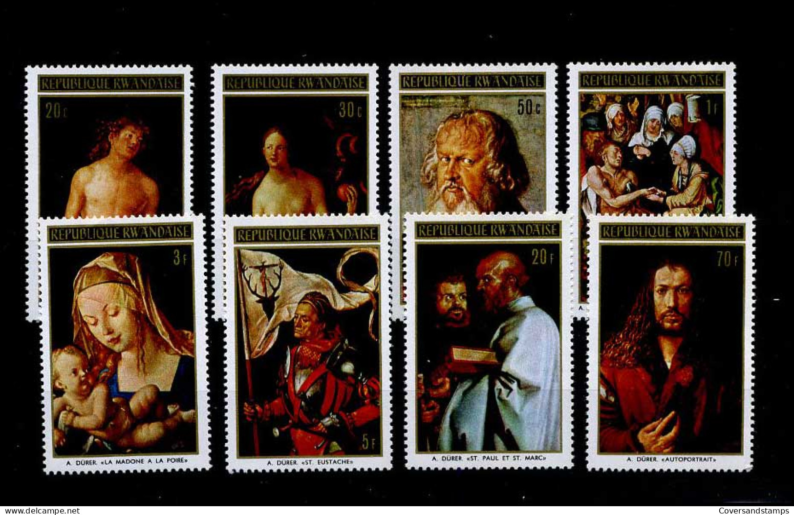 Rwanda - 430/37 - MNH - Unused Stamps