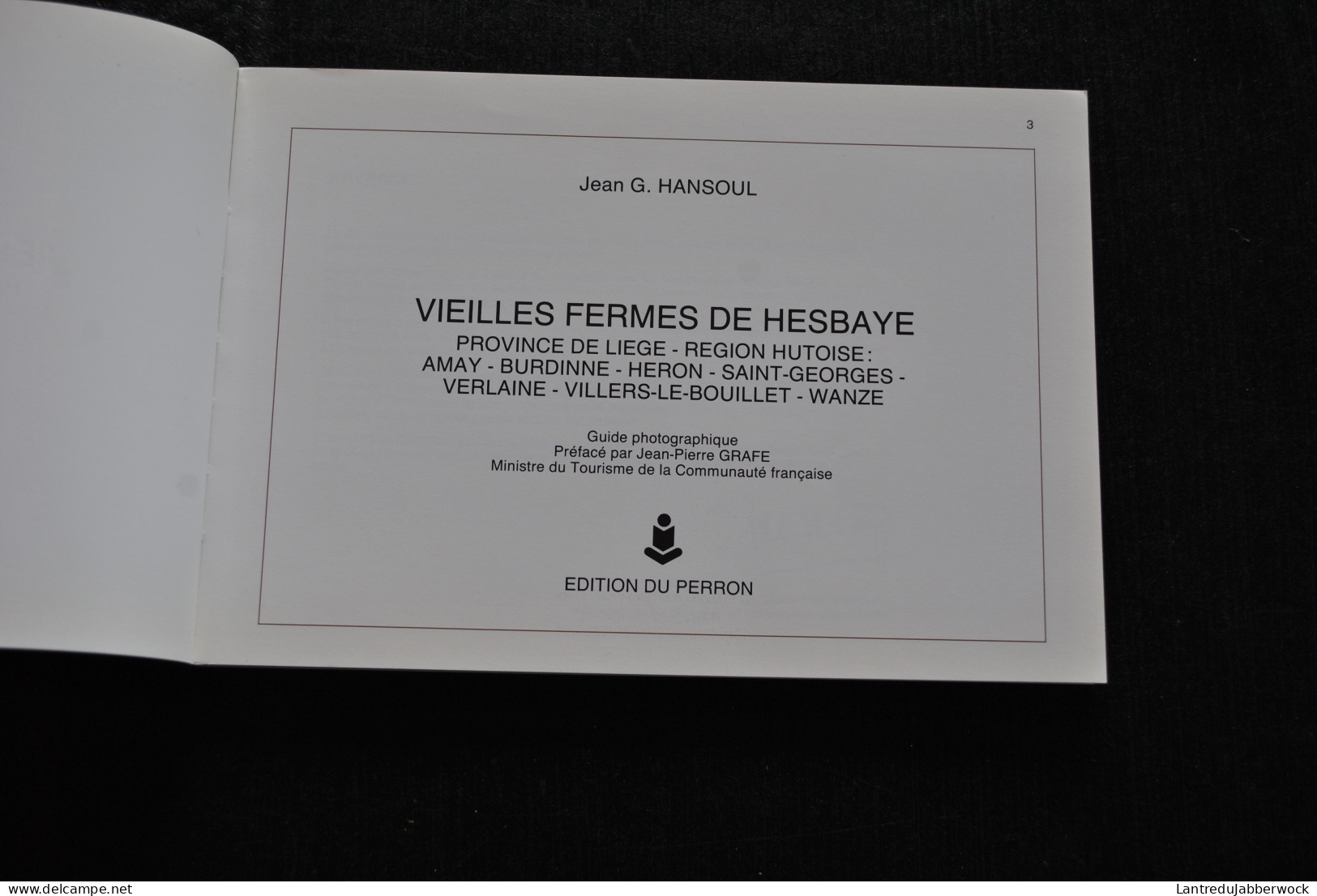 HANSOUL VIEILLES FERMES DE HESBAYE Villers Le Bouillet Amay Jehay Burdinne Heron Warfée Verlaine Wanze Bas Oha Antheit - België