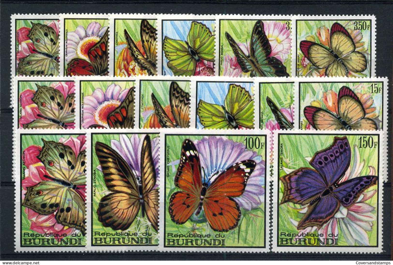 Burundi - 274/89  - MNH  - Unused Stamps