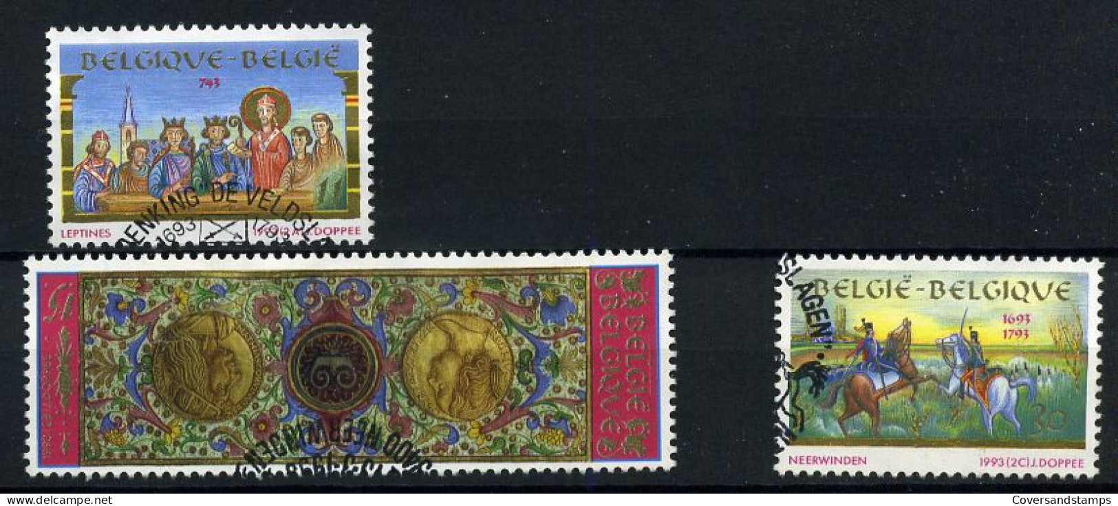 België - 2491/93 - Gest / Obl / Used - Used Stamps