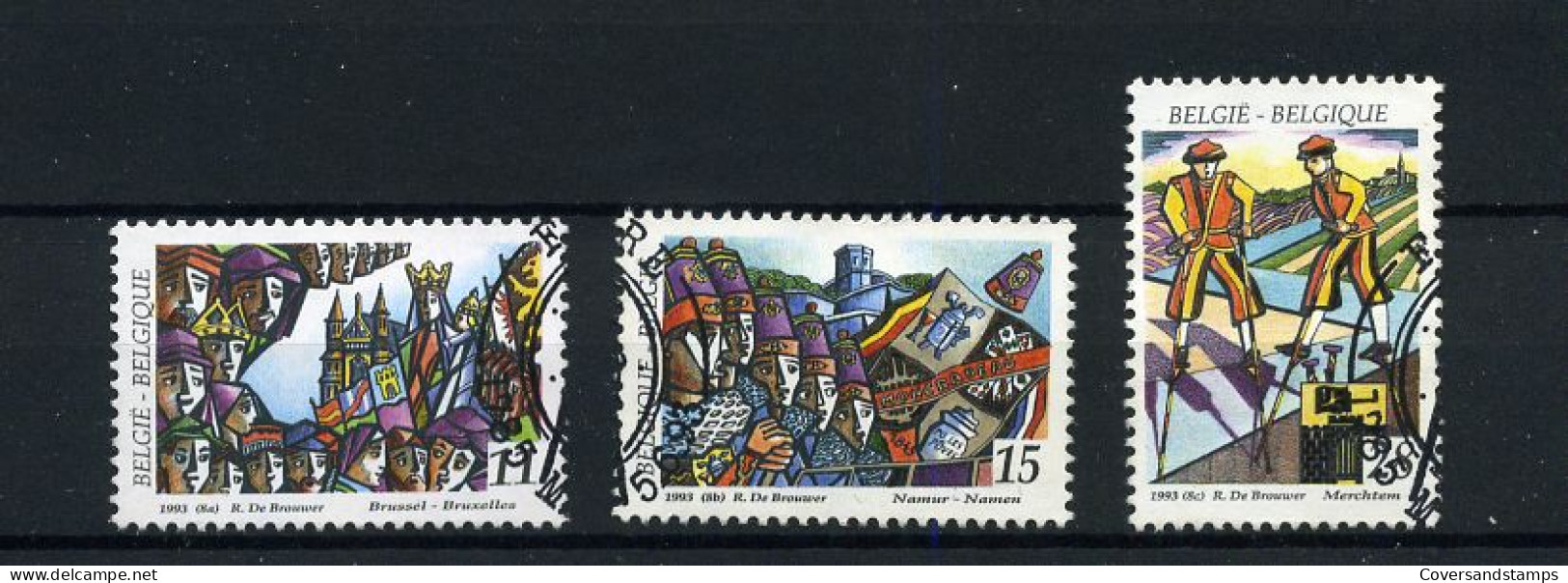 België - 2509/11 - Gest / Obl / Used - Used Stamps