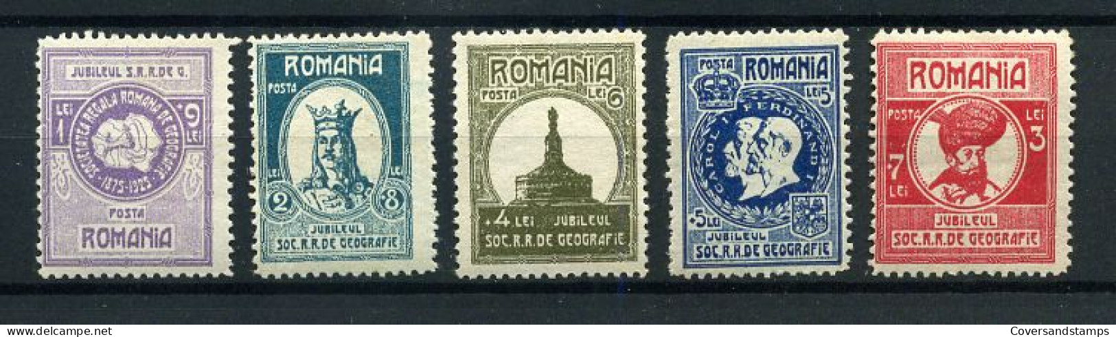 Romania - 319/23 - MNH ** - Unused Stamps