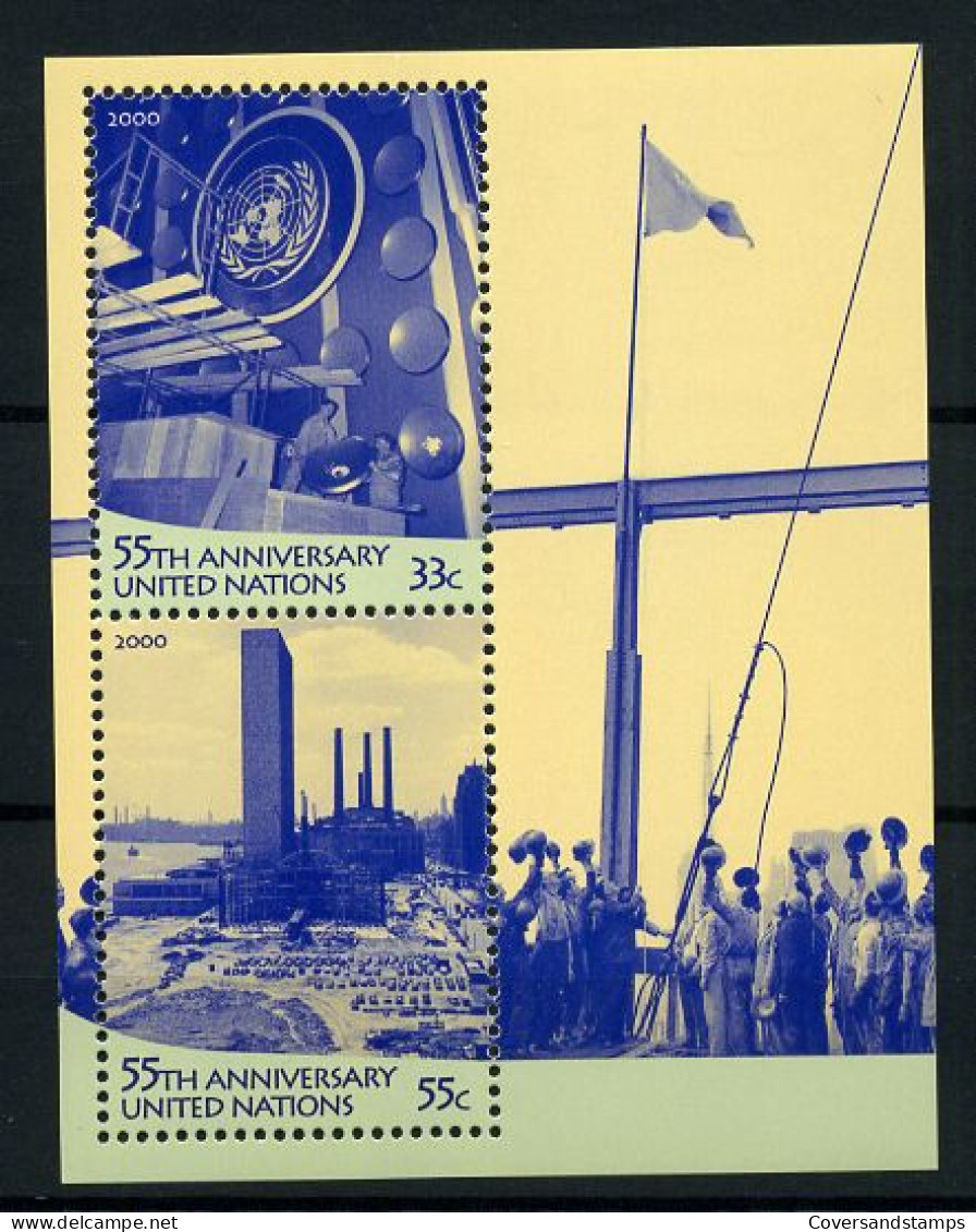 United Nations - Block 18 - MNH ** - Hojas Y Bloques
