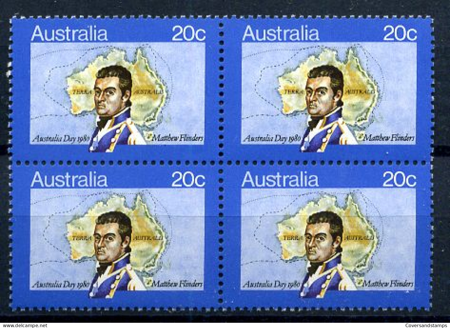 Australia - Sc726 In Block Of 4 - MNH - Mint Stamps