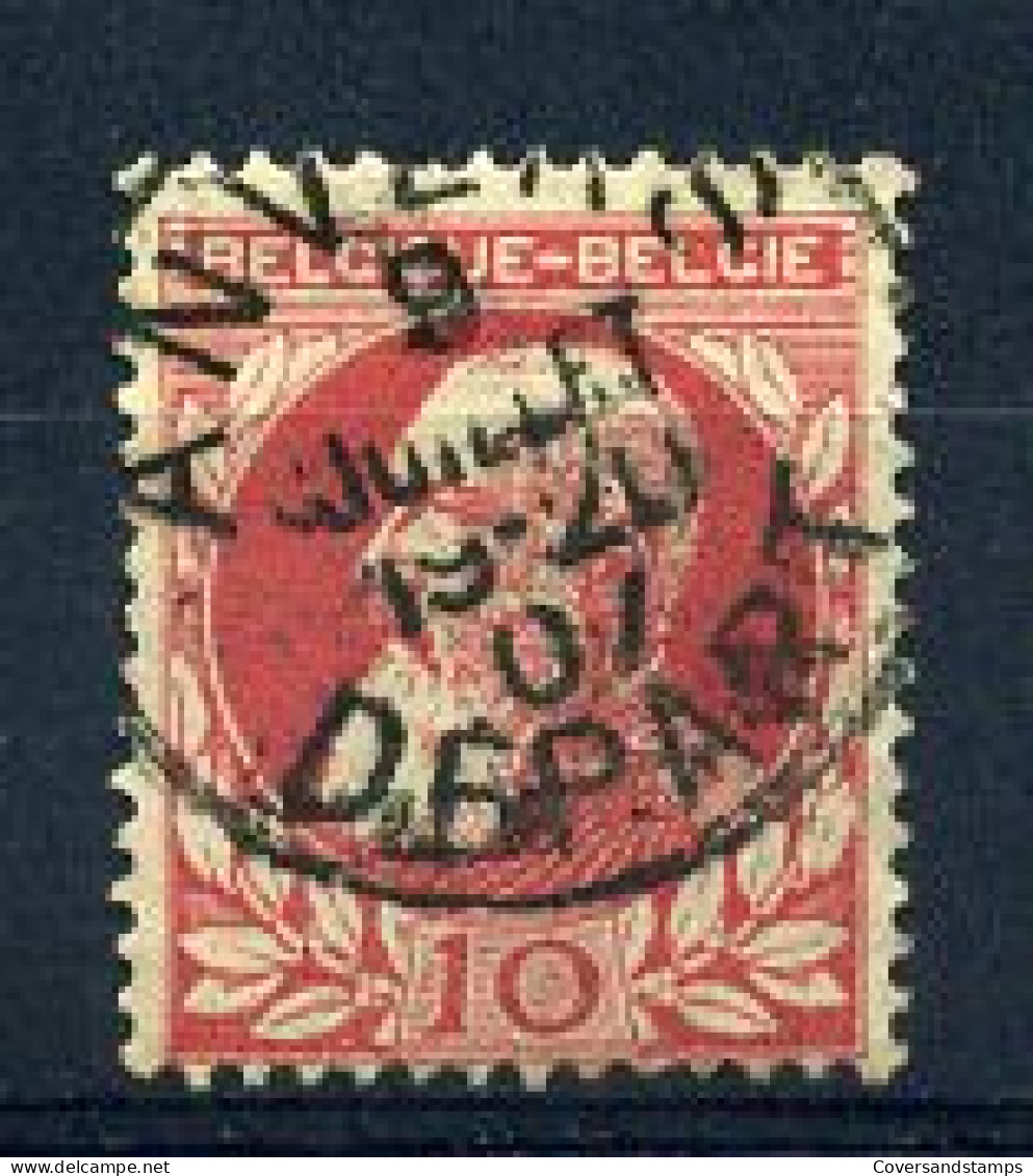 België - 74 - Gest / Obl / Used - 1905 Grosse Barbe