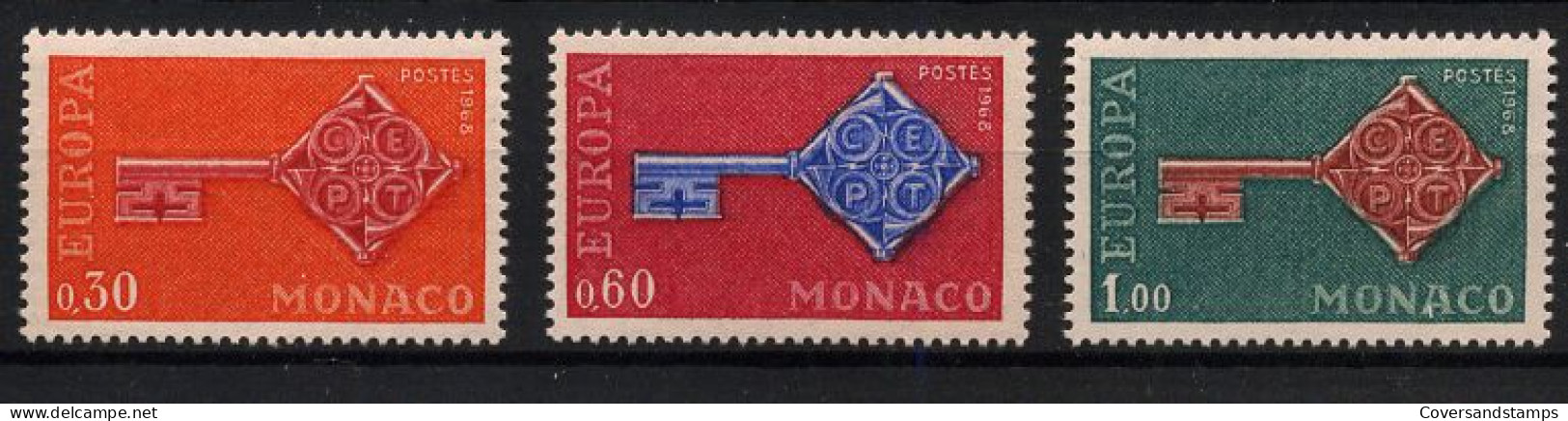 Monaco - 749/51 - MNH  Europa CEPT - Unused Stamps