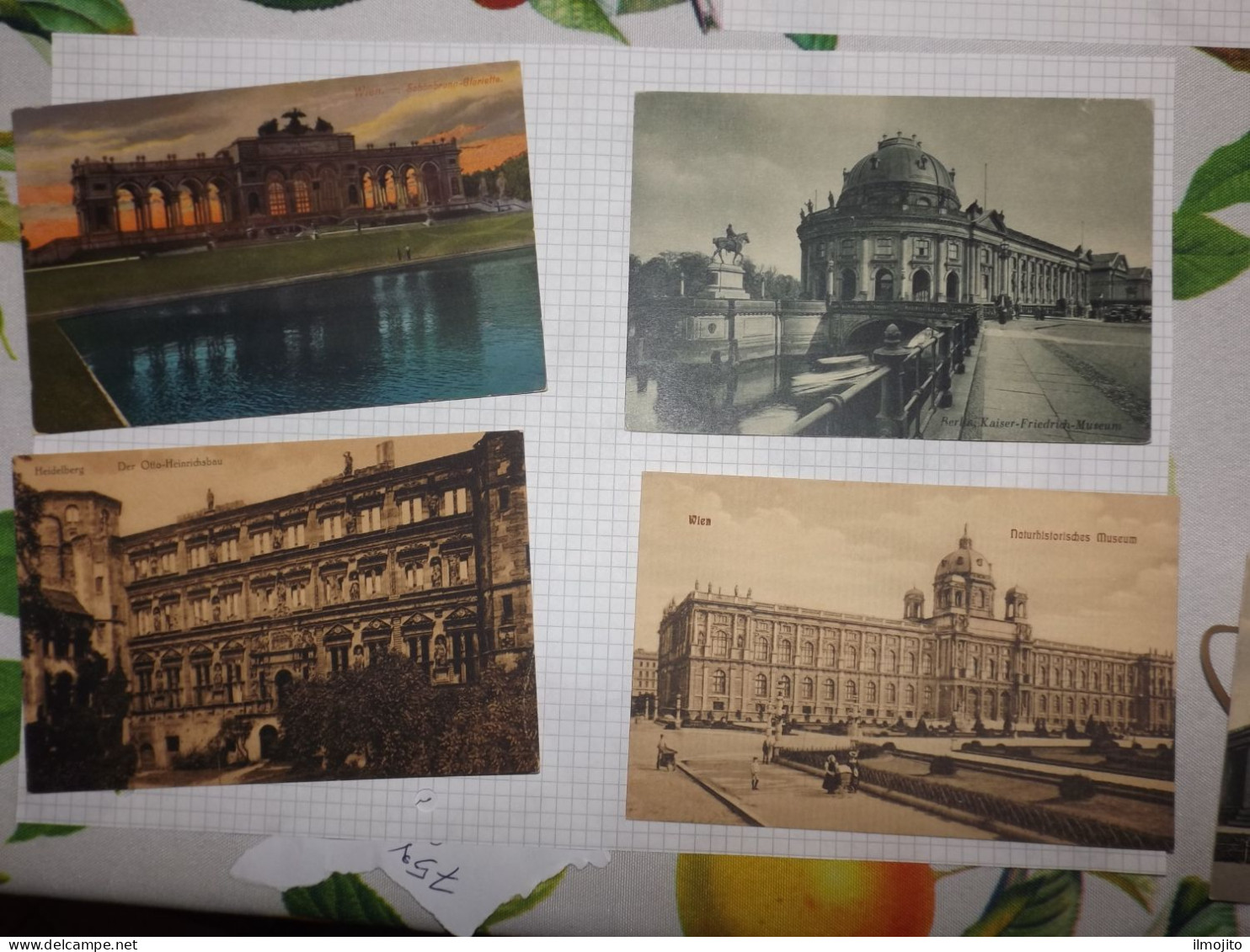 LOT 11 POSTCARD POSTKARTE OF GERMANY DEUTSCHLAND OSTERREICH MUNCHEN WIEN HEIDELBERG AK CPA - Collections & Lots