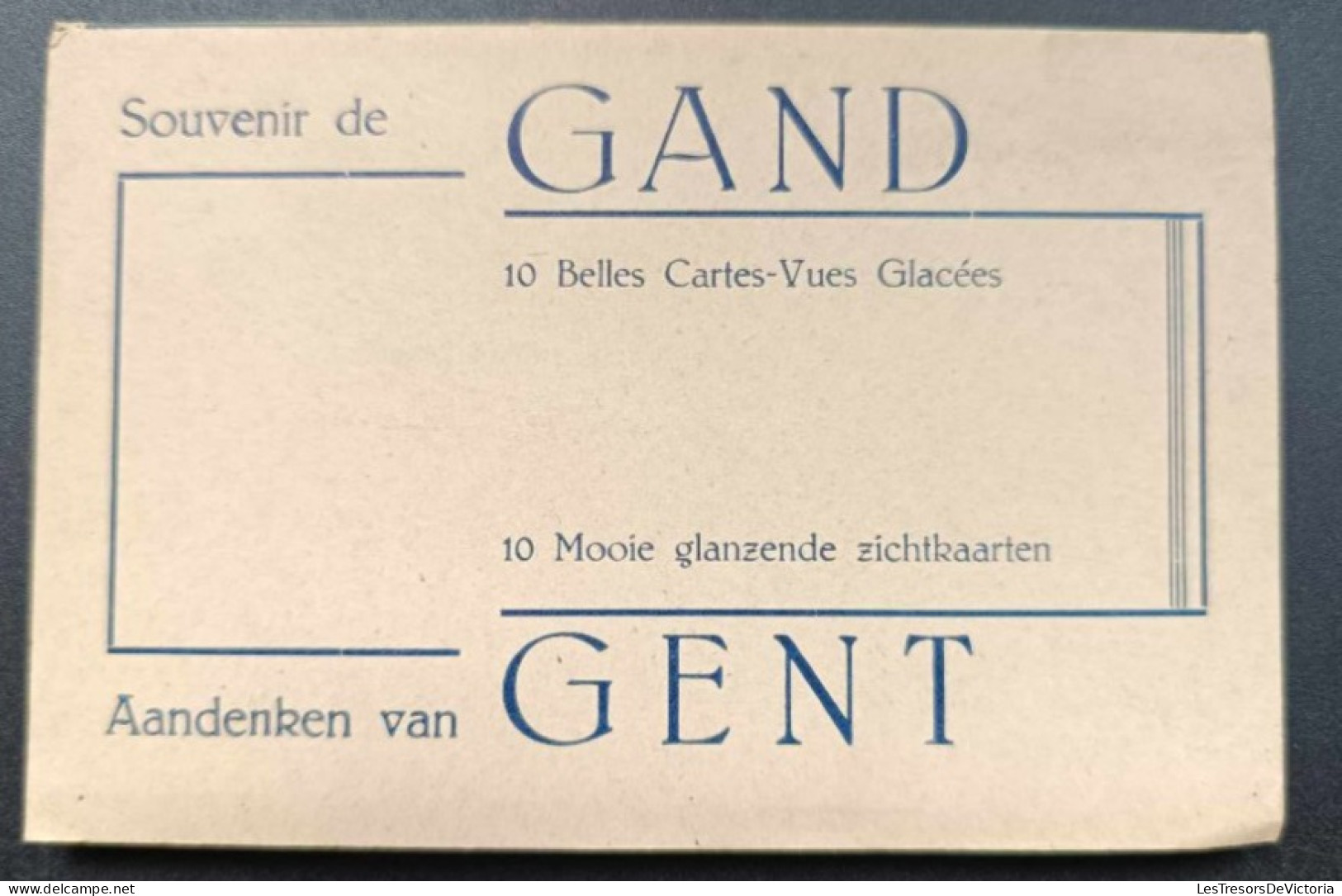 Carnet De Cartes Postales Anciennes Complet - Belgique - Gand - Gent - Gent