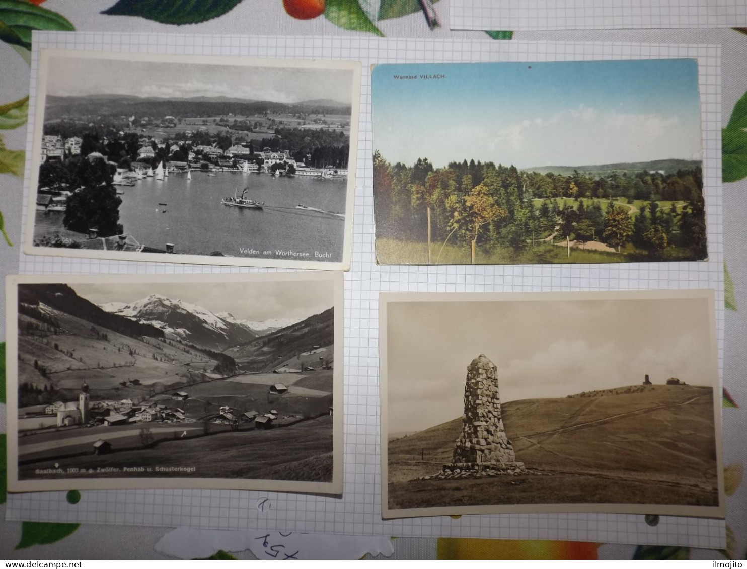 LOT 9 POSTCARD POSTKARTE OF GERMANY DEUTSCHLAND OSTERREICH VILLACH AK CPA - Collezioni E Lotti