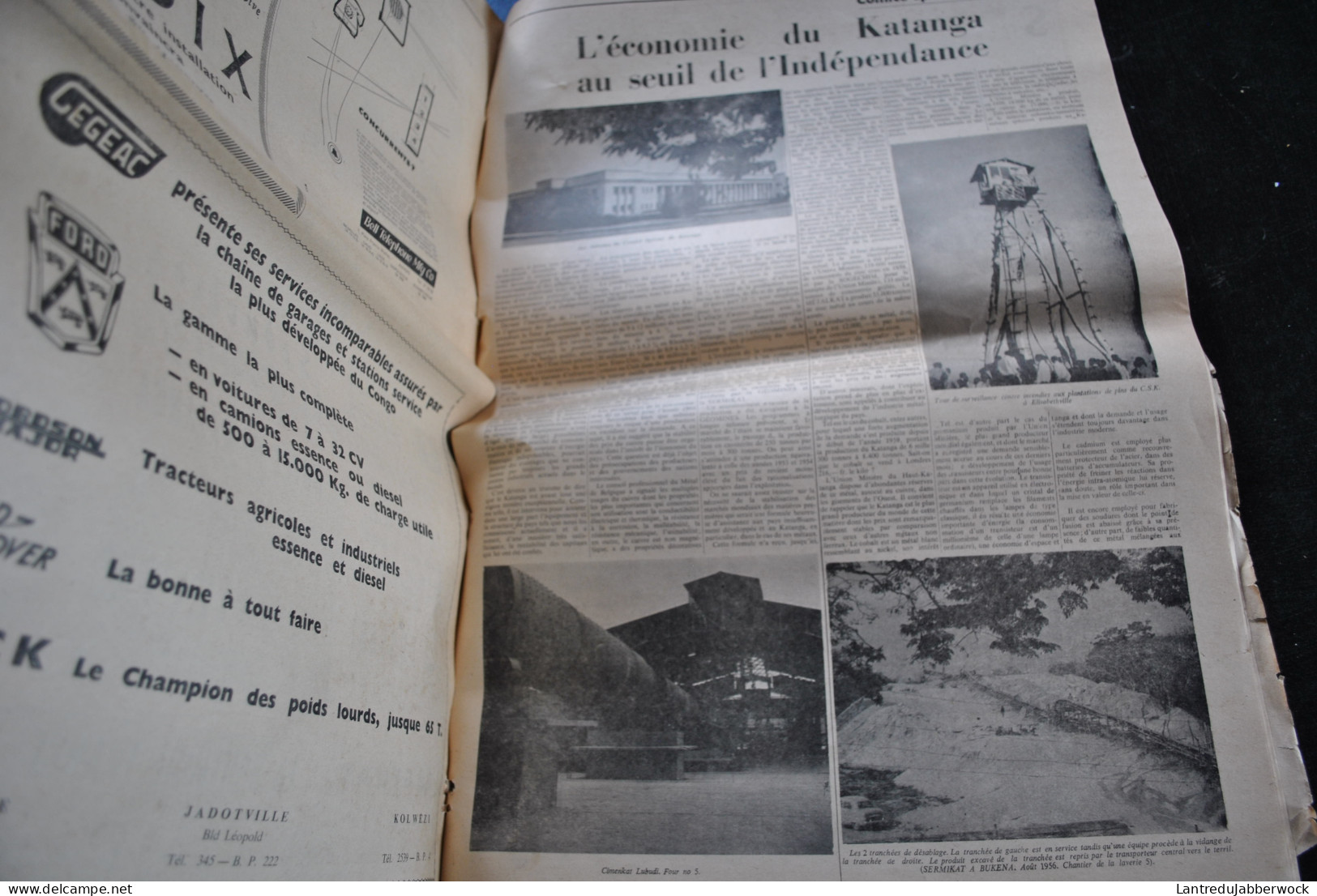 RARE L'essor Du Congo Quotidien Indépendant 30 Juin 1960 Indépendance Numéro Spécial Casa-Vubu Lubumba Belge Zaïre - België