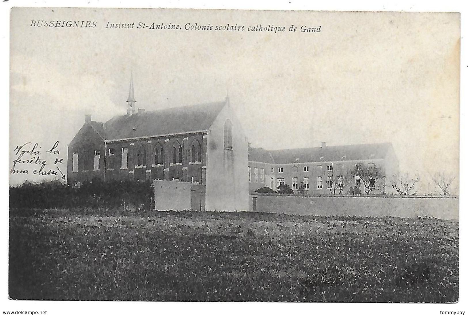 CPA Russeignies, Institut St-Antoine, Colonie Scolaire Catholique De Gand - Kluisbergen