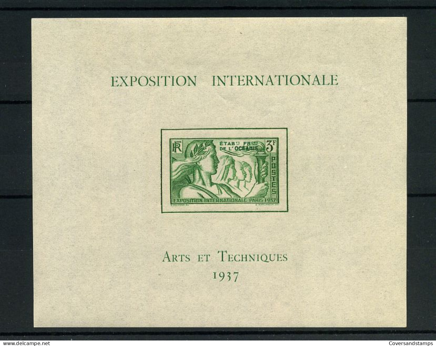 Exposition Internationale  1937 - Océanie - MH - Unused Stamps