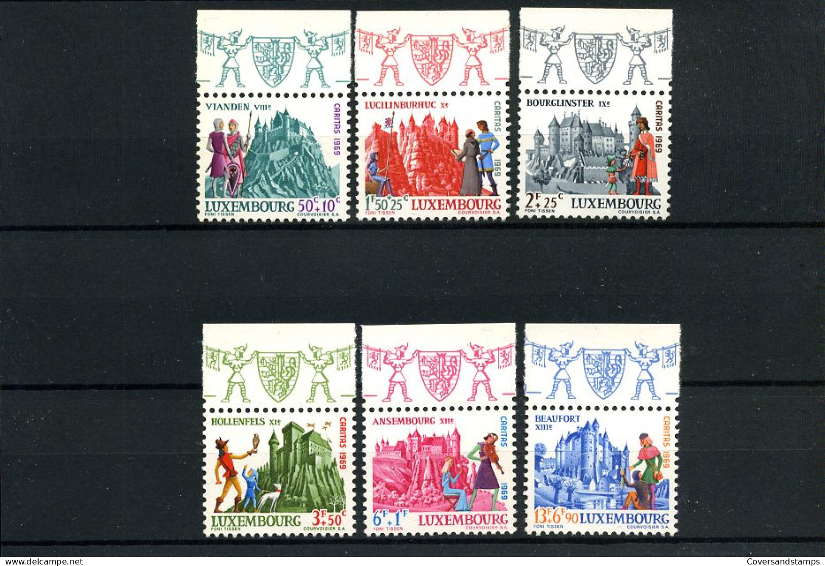 Luxembourg -   748/53 - MNH - Unused Stamps