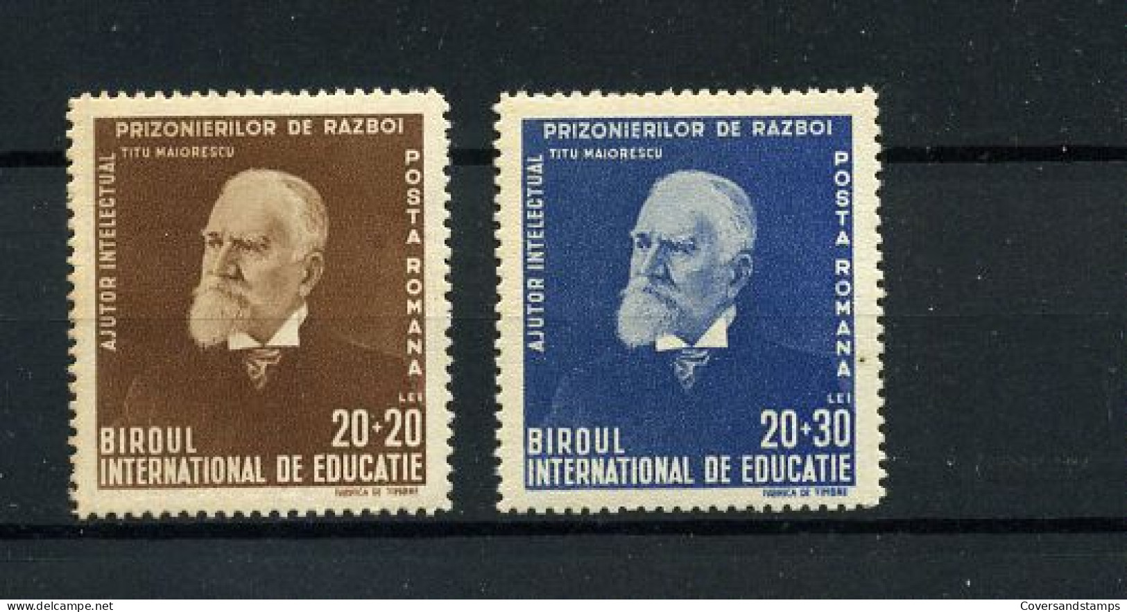 Posta Romana - Mi 744 + 745 - MH - Unused Stamps