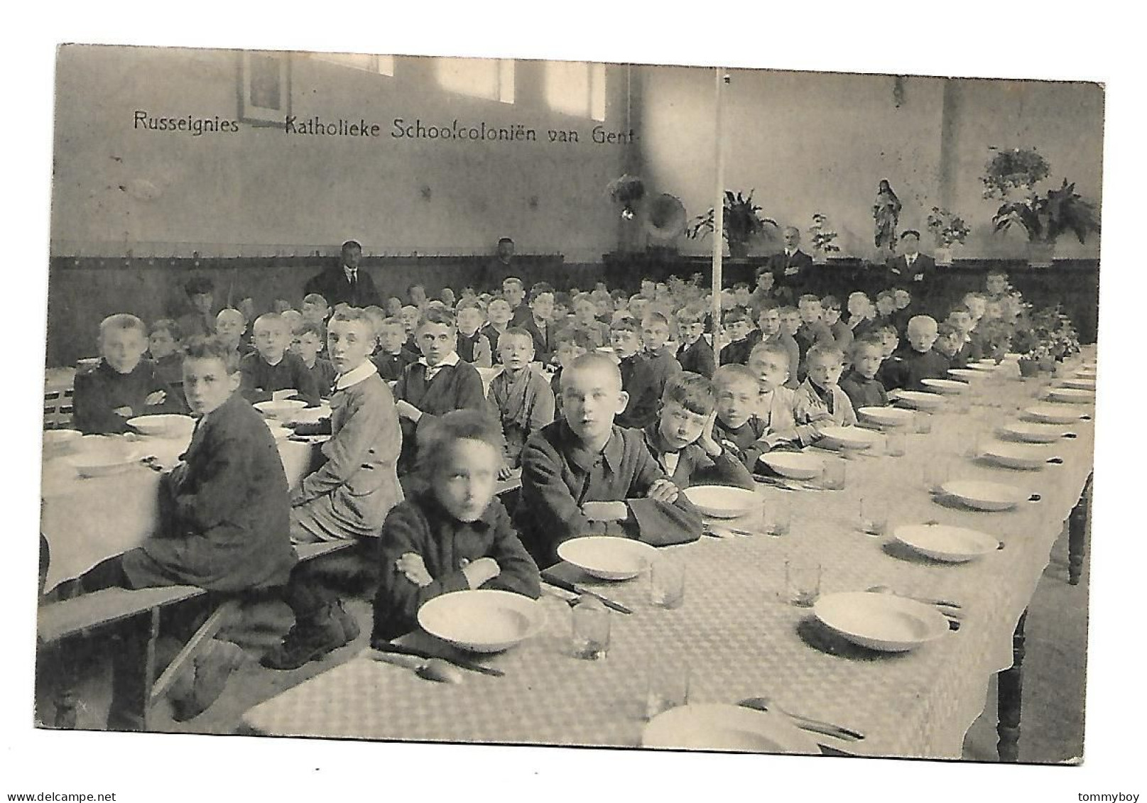 CPA Russeignies - Katholieke Schoolcoloniën Van  Gent - Mont-de-l'Enclus