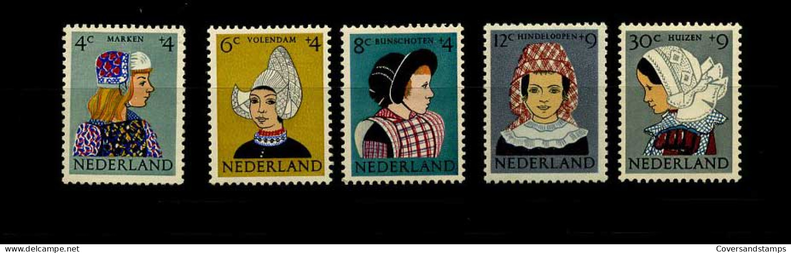 Nederland - 747/51 - MH - Unused Stamps