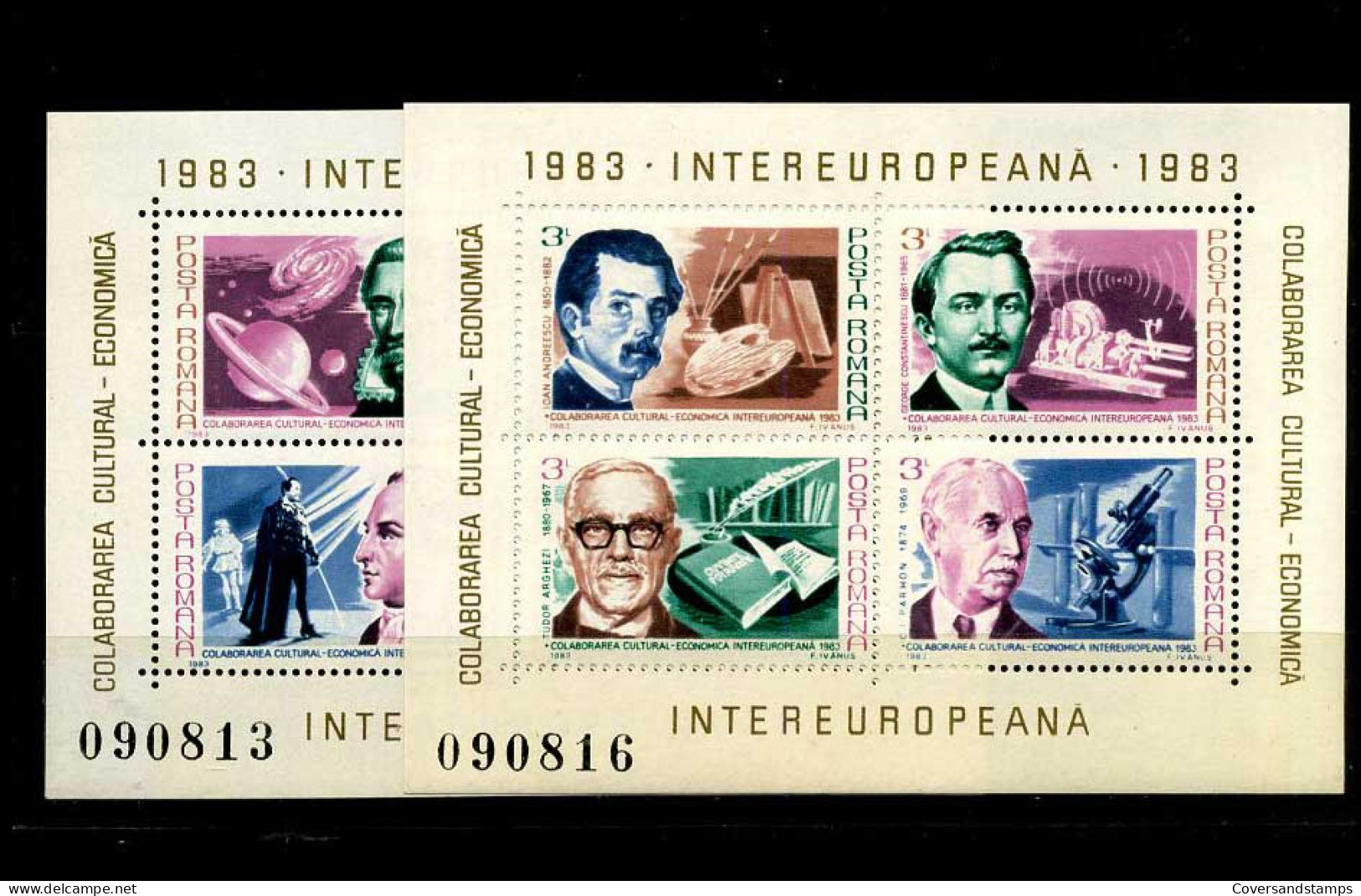 Posta Romana - Intereuropeana 1983 - MNH - Europese Gedachte