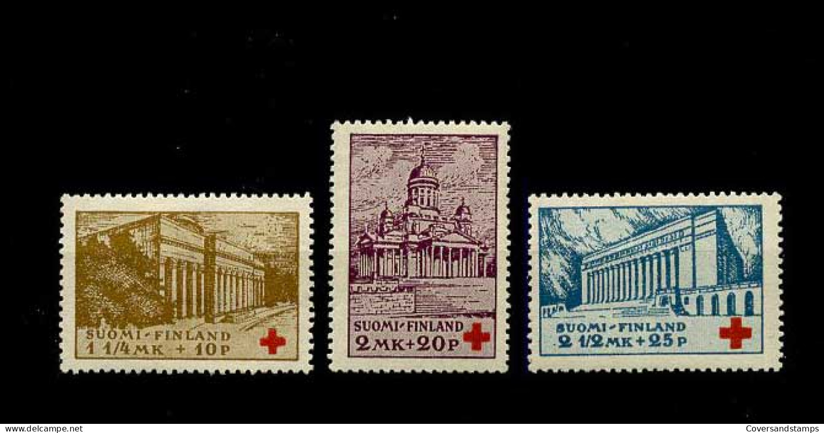Finland - Yt 170/72 - MH - Unused Stamps